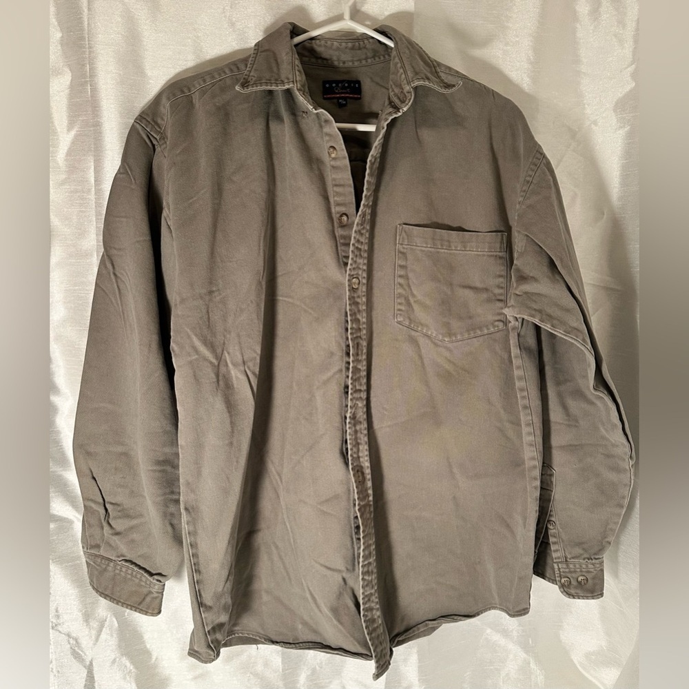 Men’s Vintage Gordie Howe Work Shirt Size M